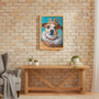 Custom Dog Portrait Canvas In Regal Renaissance Style For Pet Lovers