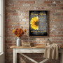 Sunflower Mother Daughter Bond Canvas Art - Thoughtful Mom Gift