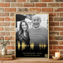 Dad's Voice, Forever Loved - Personalized Memorial Canvas Gift