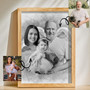Eternal Love - Angel Wings Photo Tribute Canvas for Lost Parents