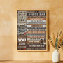 Heartfelt Appreciation Canvas for Stepdads - Personalized Gift