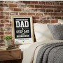 Heartfelt Canvas Tribute - Custom Father's Day Gift for Step Dads