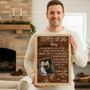 Personalized Canvas - Step Dad Gift from Kids for Father's Day