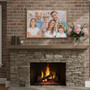 Personalized Angel Wings Photo Memorial Canvas for Loved Ones