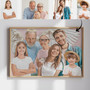 Personalized Angel Wings Photo Memorial Canvas for Loved Ones