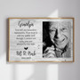 Personalized Grandpa Remembrance Canvas - Thoughtful Memorial Art