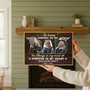 Dad's Memorial Canvas - Heartfelt Personalized Bereavement Art