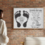 Rustic Canvas Wall Art For Stepfather - Thoughtful Step Dad Gifts For Home DéCor