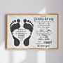 Rustic Canvas Wall Art For Stepfather - Thoughtful Step Dad Gifts For Home DéCor