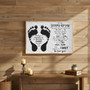 Rustic Canvas Wall Art For Stepfather - Thoughtful Step Dad Gifts For Home DéCor