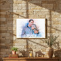 Oil Portrait Canvas - Custom Memorial Gift for Dad, For Her