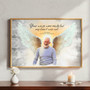 Sympathy Gifts Canvas In Memory Of Dad Guardian Angel Portrait