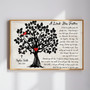 Cardinal Tree Canvas - Heartfelt Remembrance Art for Mom's Loss