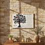 Cardinal Tree Canvas - Heartfelt Remembrance Art for Mom's Loss