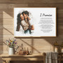 Heartfelt Family Photo Canvas - Personalized Keepsake Memorial Art