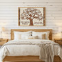 Personalized Family Name Tree - Reunion & Anniversary Canvas Gift