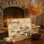 Personalized Family Tree Canvas For Home Decor - Family Names Art