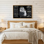 Personalized Lion Dad Canvas - Strength, Wisdom, and Love Art Gift