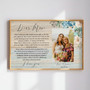 Personalized Mother Daughter Wedding Gift Canvas for Mom