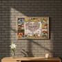 Custom Canvas Gift for Mom - Cherish Family Love & Defining Words