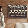 Custom Family Tree Canvas Gift for Mom - Personalized Names