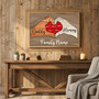 Custom Puzzle Canvas - Love-Filled Wall Art for Mom & Dad