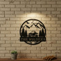 Custom ATV Metal Art For Dads - Personalized Name Sign For Father's Day Or Birthday Gift