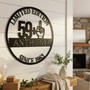 Thoughtful 60th Birthday Metal Sign - Personalized Gift For Dad, Husband, Grandpa - Funny And Heartfelt Monogram