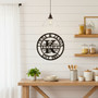 Personalized Family Name Metal Sign - Custom Monogram Decor Personalized Family Name Metal Sign - Custom Monogram Decor