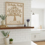 Personalized Family Tree Wall Art - Thoughtful Wood Sign For Anniversary & Mother's Day