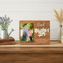 Personalized Dad Puzzle Wood Sign - 'You Are The Piece' Father's Day Gift For Dad From Kids