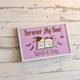 Personalized Forever My Boo Wood Sign For Couples - Cute Halloween Gift & Spooky Fall Home DéCor