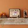 Custom Forever My Boo Wood Sign - Spooky Halloween Gift For Couples - Ghost Theme Home Decor