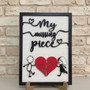 Custom My Missing Piece Anniversary Wood Sign For Couples - Thoughtful 2025 Valentine Gift Custom My Missing Piece Anniversary Wood Sign For Couples - Thoughtful 2025 Valentine Gift