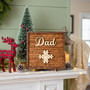 Thoughtful Personalized Dad Puzzle Wood Sign - Ideal Fathers Day Gift From Daughter Or Wife