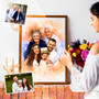 Add Deceased Loved One Photo - Custom Memorial Family Portrait on Canvas