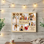 Custom Mother Son Photo Collage - Heartfelt Canvas Gift for Mom