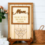 Customized Names Puzzle Wood Sign - Happy Mothers Day Signs - Special Gifts For Mom Customized Names Puzzle Wood Sign - Happy Mothers Day Signs - Special Gifts For Mom