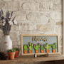 Personalized Mom's Garden Cactus Wood Sign For Mother's Day, Birthday – Humorous Gift For Mom's Special Space
