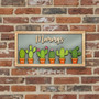 Personalized Mom's Garden Cactus Wood Sign For Mother's Day, Birthday – Humorous Gift For Mom's Special Space