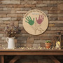 Thoughtful Mother's Day Mom Handprint Wood Sign From Kids