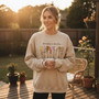Grandma's Garden Embroidered Sweatshirt