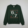 6 7 Ugly Christmas Embroidered Sweatshirt 6 7 Ugly Christmas Embroidered Sweatshirt