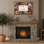 Custom Couple Photo Collage Canvas - Our First Christmas Together
