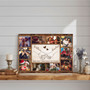 Custom Couple Photo Collage Canvas - Our First Christmas Together