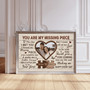 Personalized Wedding Proposal Canvas - Heartfelt Anniversary Gift
