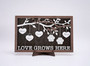 Ancestry's Embrace - Engraved Wood Sign, Gift for Mom & Grandma