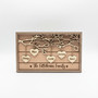 Custom Wood Sign Plaque - Engraved Family Tree Keepsake Art
