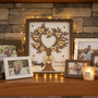 Heartfelt Family Tree Keepsake Wood Sign, Personalized Decor