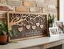Heirloom Grandkids Names Wood Sign for Mom Family Tree